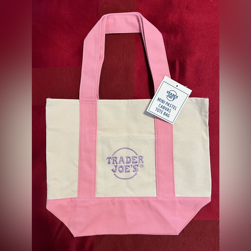Trader Joe’s mini canvas bag